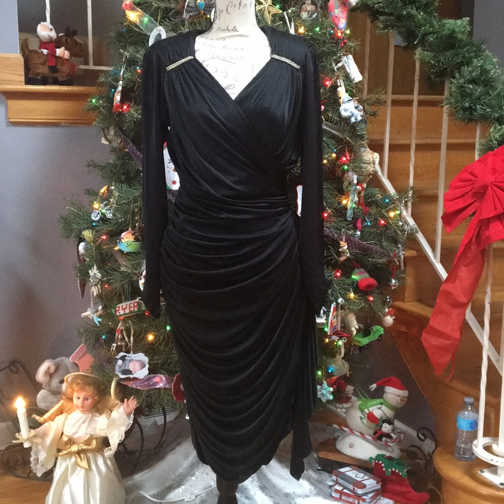 Abby Kent Black fancy dress size 12